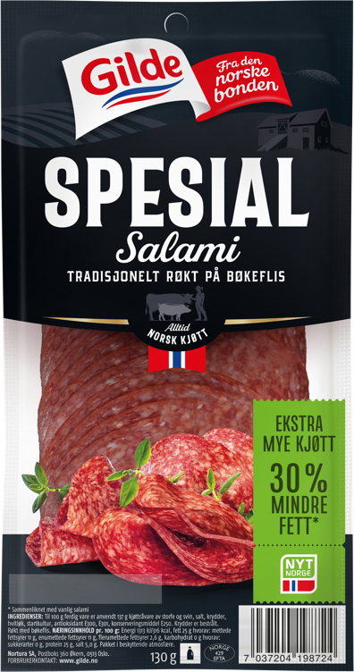 Special salami sliced  130g