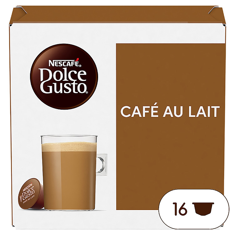 Dolce gusto nescafe cafe au lait 3x160g