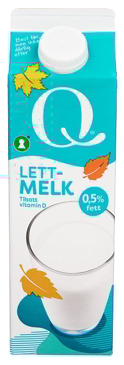 Ekstra lettmelk shh 1l