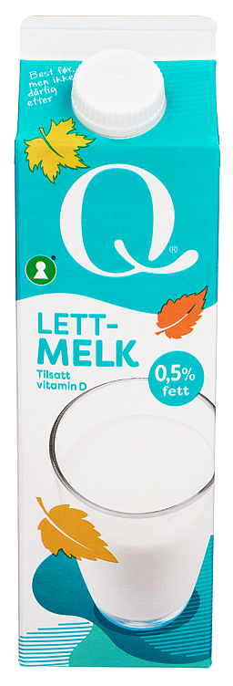 Ekstra lettmelk shh 1l