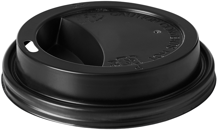 Lid coffe quick/izza 24cl black   100pce