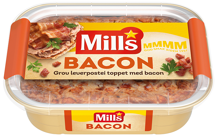 Ovnsbakt baconpostei   185g