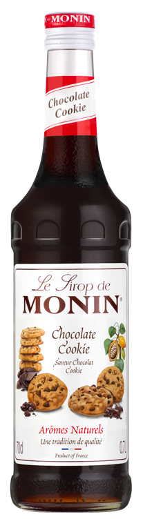 Monin chocolate cookie syrup  70cl