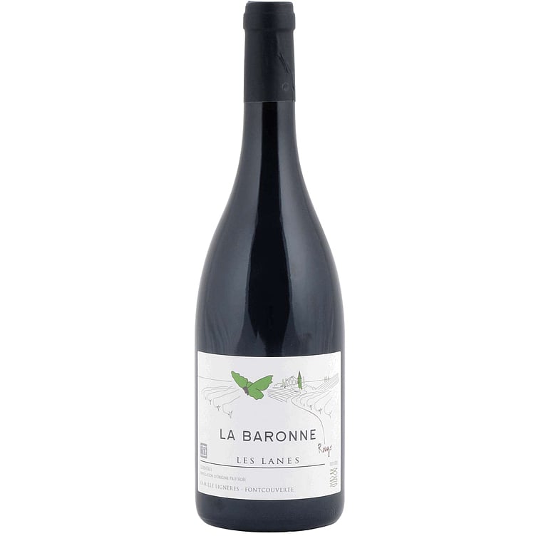 La baronne la lanes rouge  14%  75cl