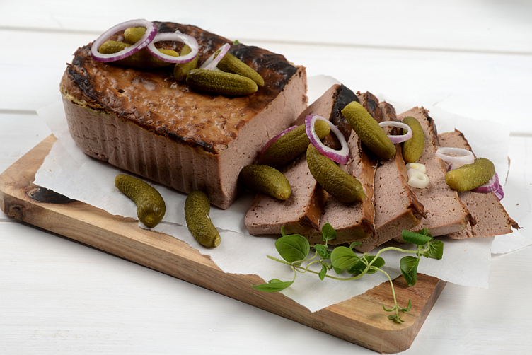 Leverpostei grov ovnsbakt hel  800g