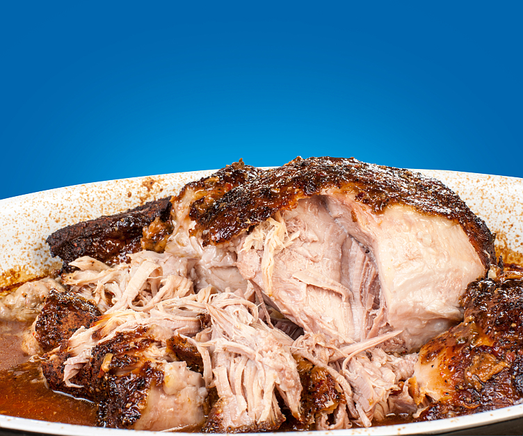 Pulled pork salt og pepper langtidsstekt   ca5kg   kg