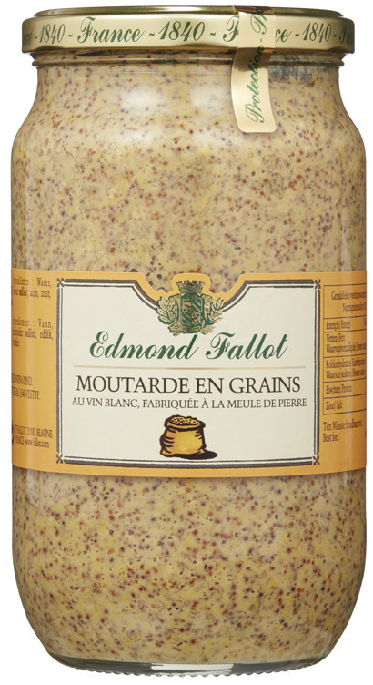 Sennep dijon grov   850g