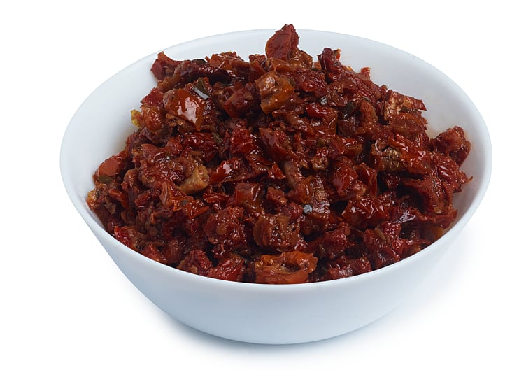 Tomater soltørk.i krydr.olje 1,5kg