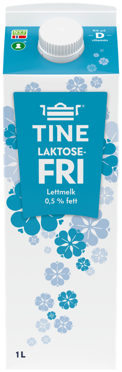 Ekstra lettmelk laktosefri      1l