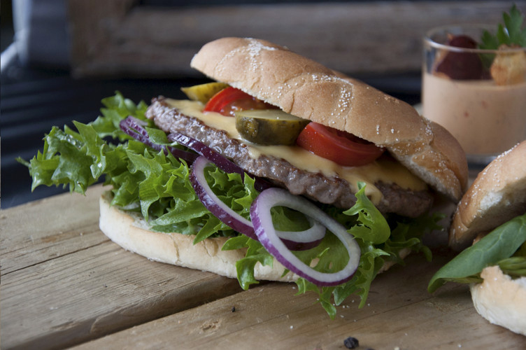 Hamburger 100%  44x160g