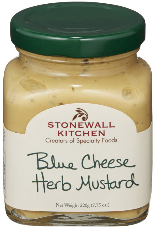 Sennep  m/blåmugg og urter  220g