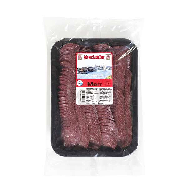 Morrpølse skåret     500g