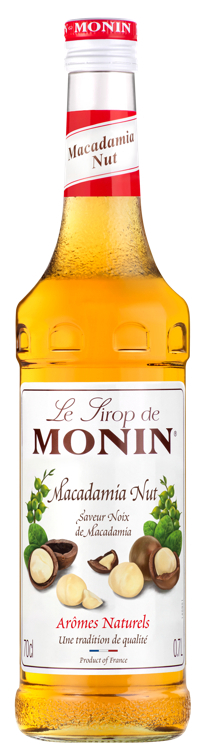 Monin macademia nut syrup 70cl