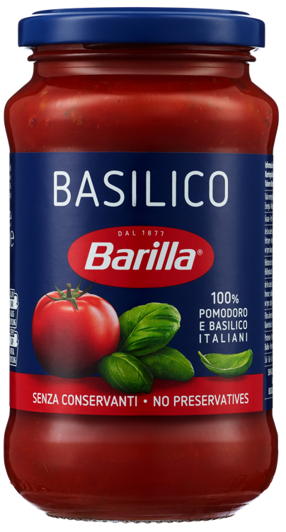 Barilla basilikum             400g