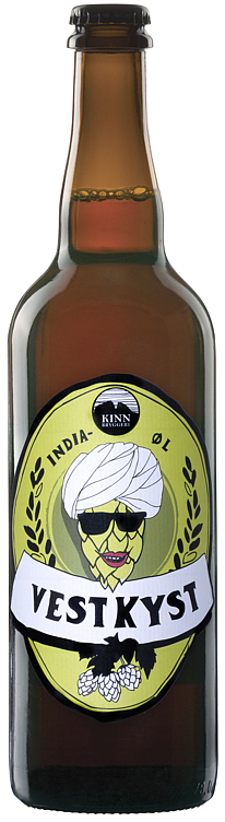 Kinn vestkyst indiaøl fl 7% 12x0,75l