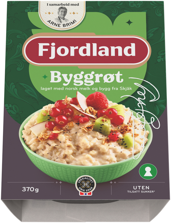 Fjordland byggrynsgrøt    370g