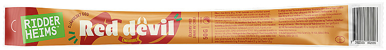 Ølpølse red devil   50g