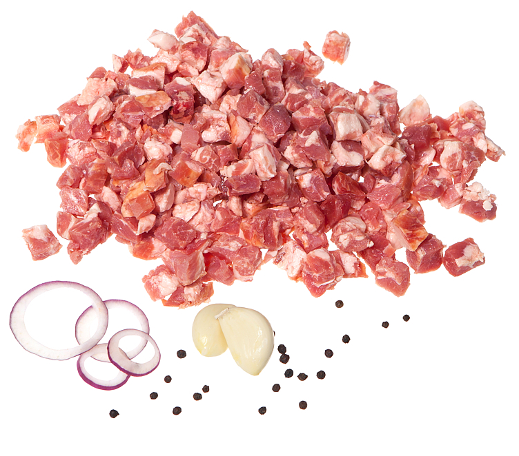 Bacon, chequered, 1kg    kg