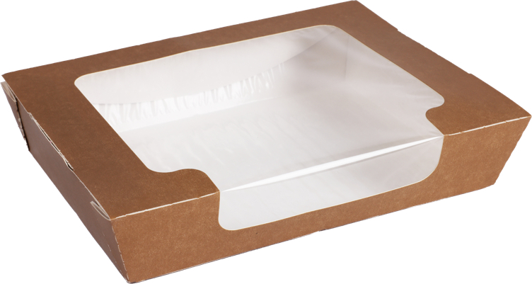 Lunsjboks m/vindu 880ml 360stk