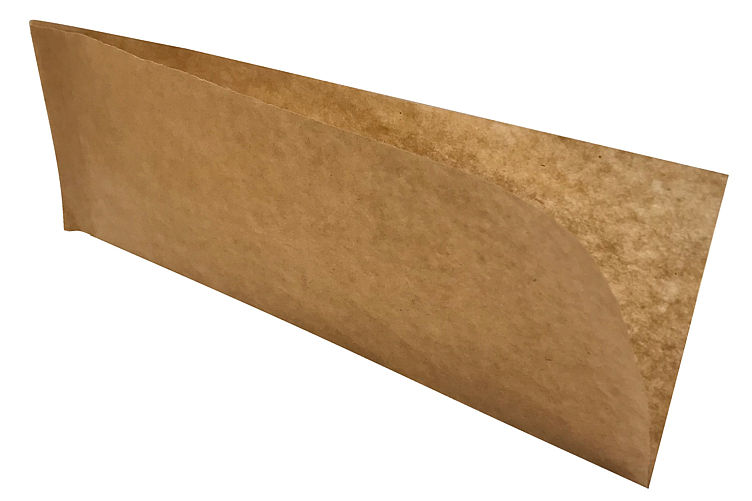 Baguettlomme natur 240x75x40mm  250stk