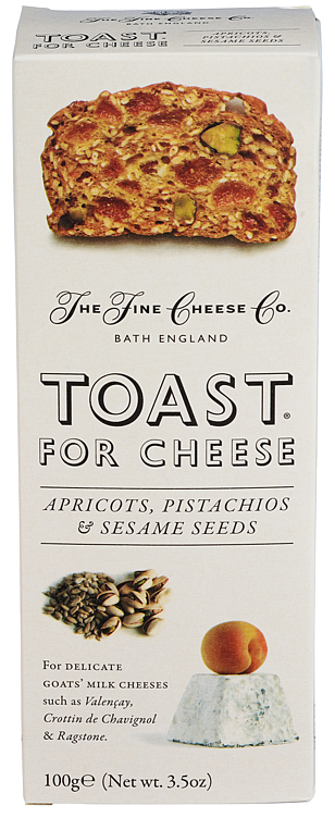 Toast m/aprikos 100 g