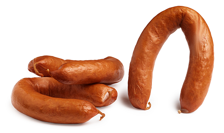 Vossakorv coarse smoked norwegian sausage  5kgm