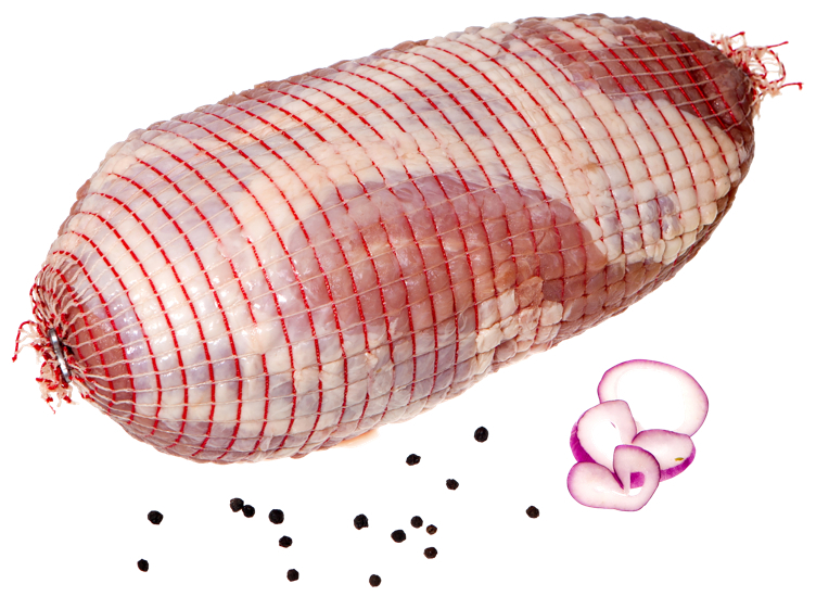 Svinestek u/svor surret kg