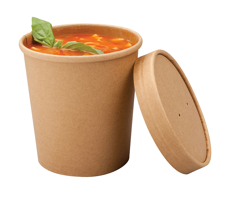 Cardboard cup bio 450ml 500pcs