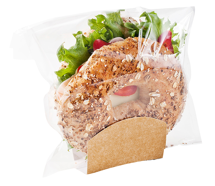Sandwich bag w/carton bottom 1000pce