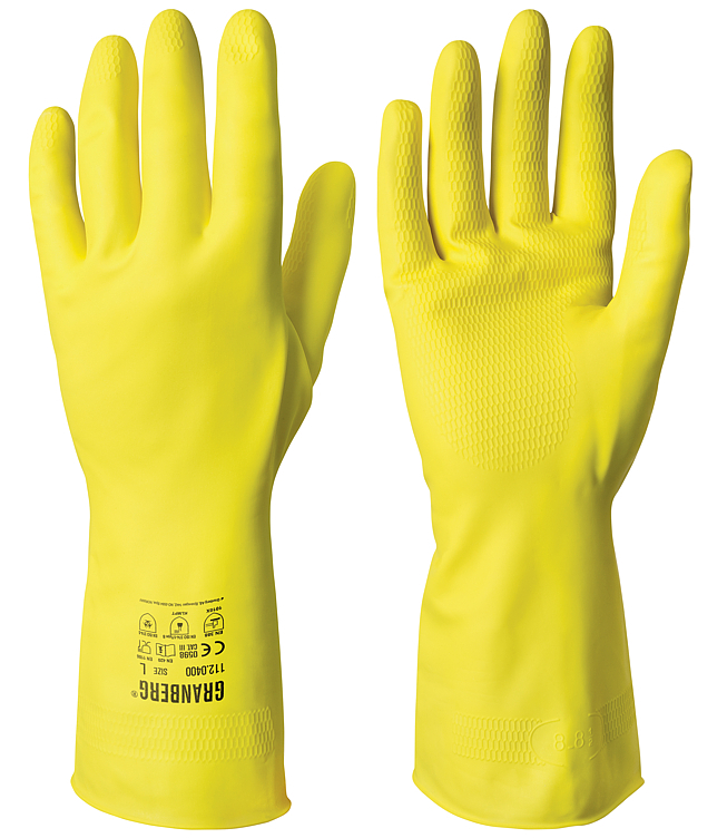 Aquatex cleanup gummihansker xl  1par