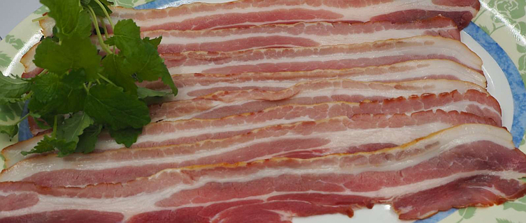Bacon u/svor skåret 500g