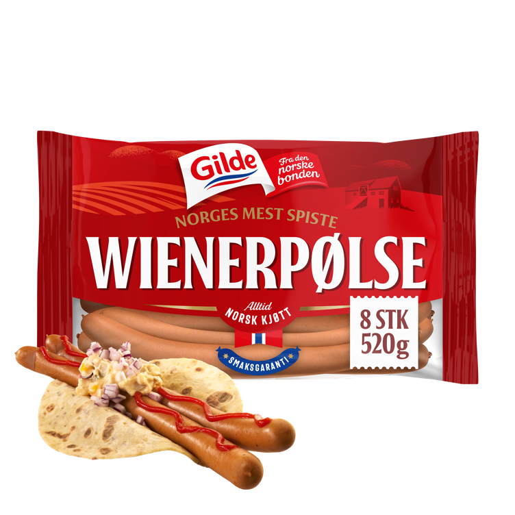 Wienerpølse  520g