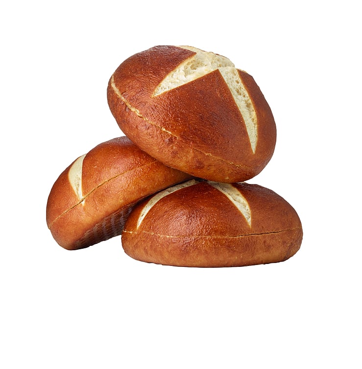 Hamburgerbrød pretzel 4x12stk