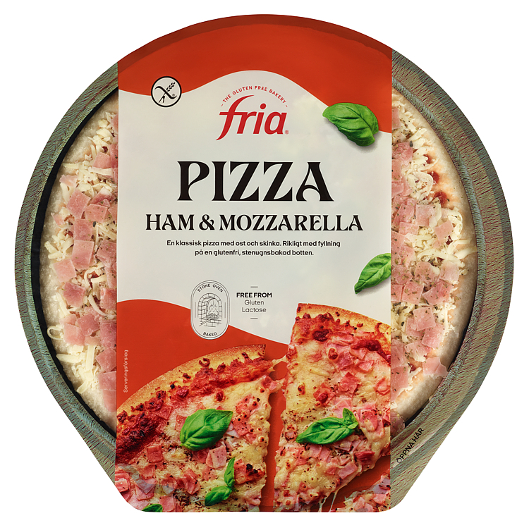 Pizza ost & skinke  420g