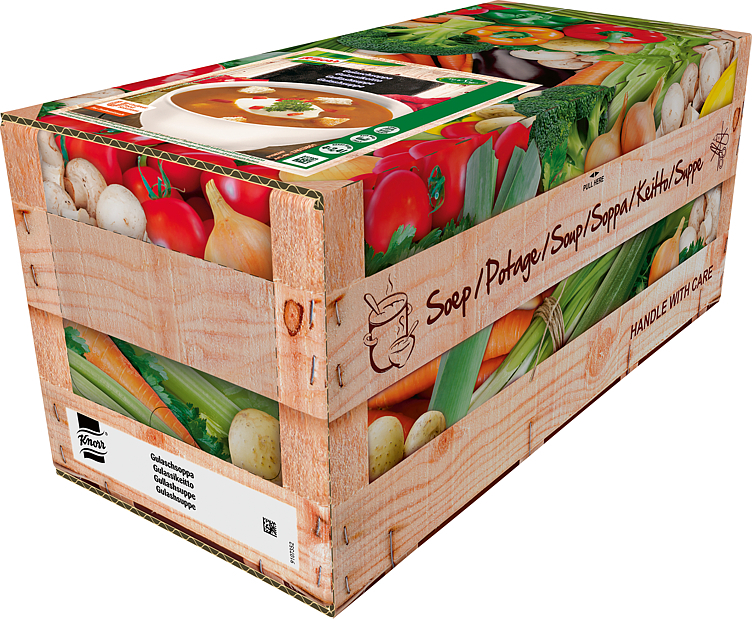 Goulash soup 100%       4x2.5l