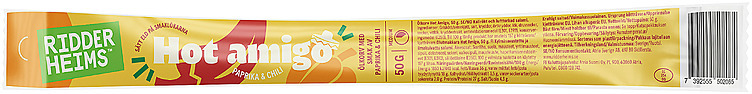 Ølpølse hot amigo 50g