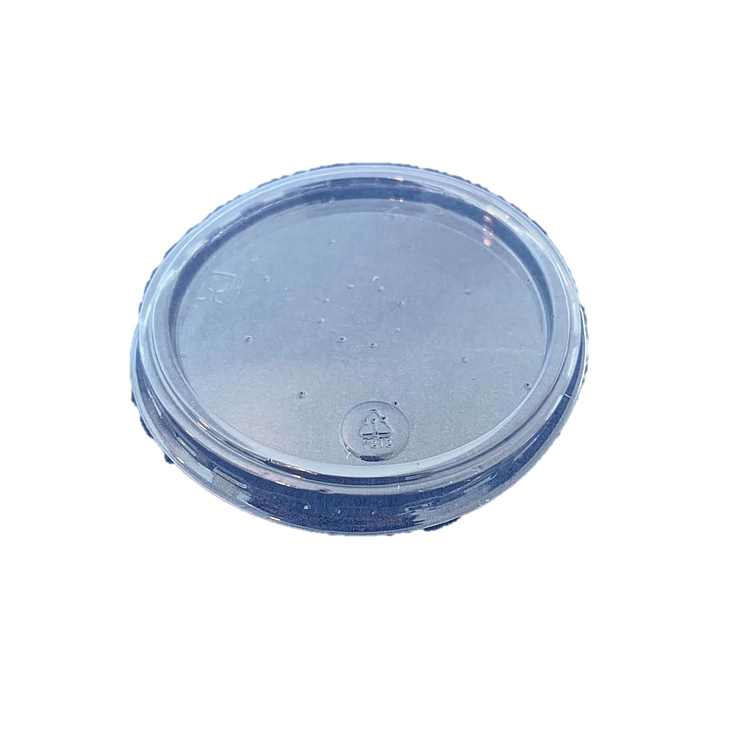 Lokk dressingbeger 80ml klar   3000stk