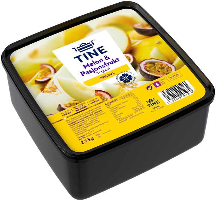 Yoghurt melon/pasjon     2,5kg