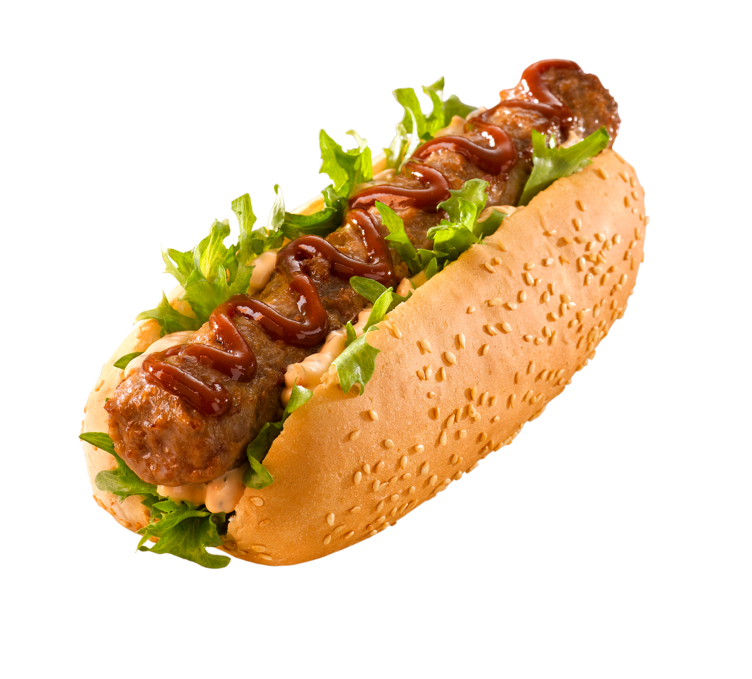 Burger dog  70x100g