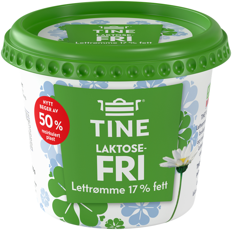 Lettrømme laktosefri         300g