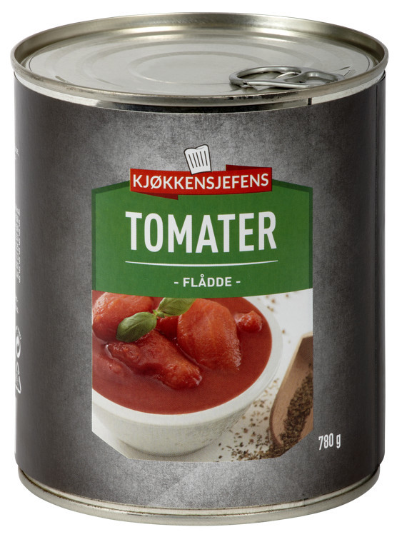 Tomater flådde ks 850g