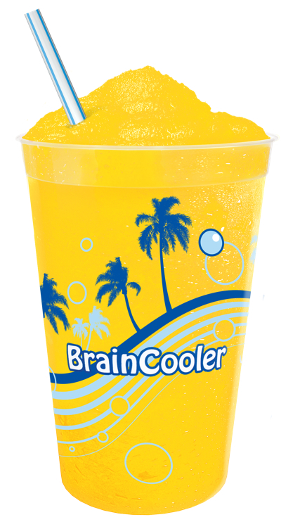 Braincooler slush mango 1l