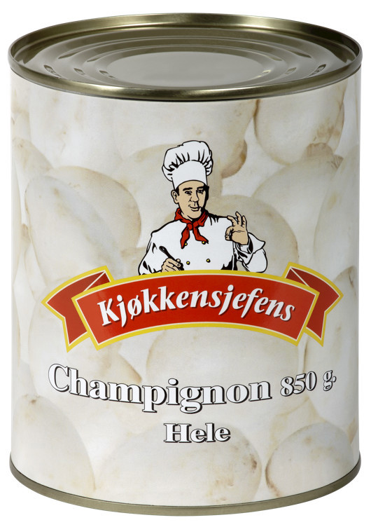Sjampinjong hel 800g