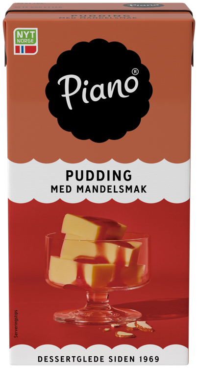 Mandelpudding piano   0,5l