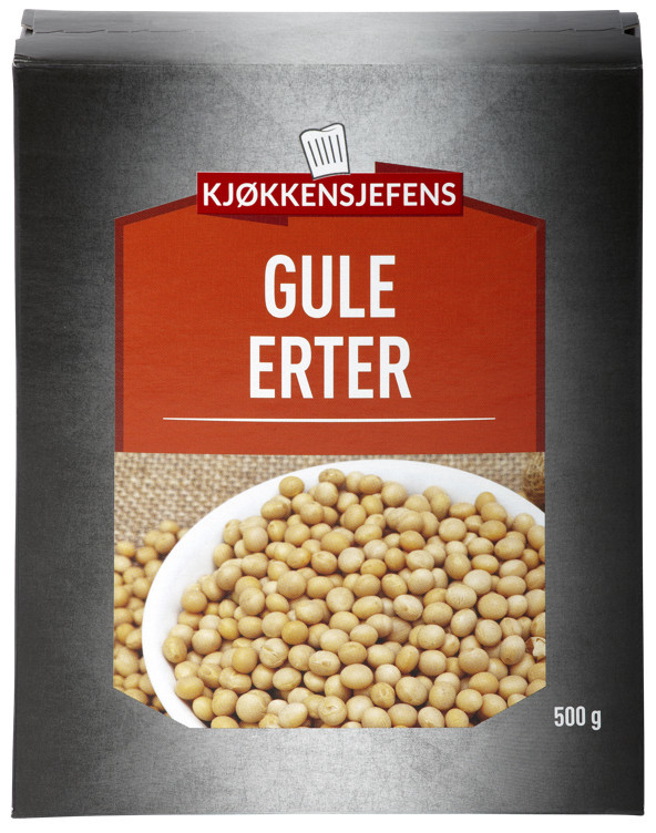 Erter gule ks             500g