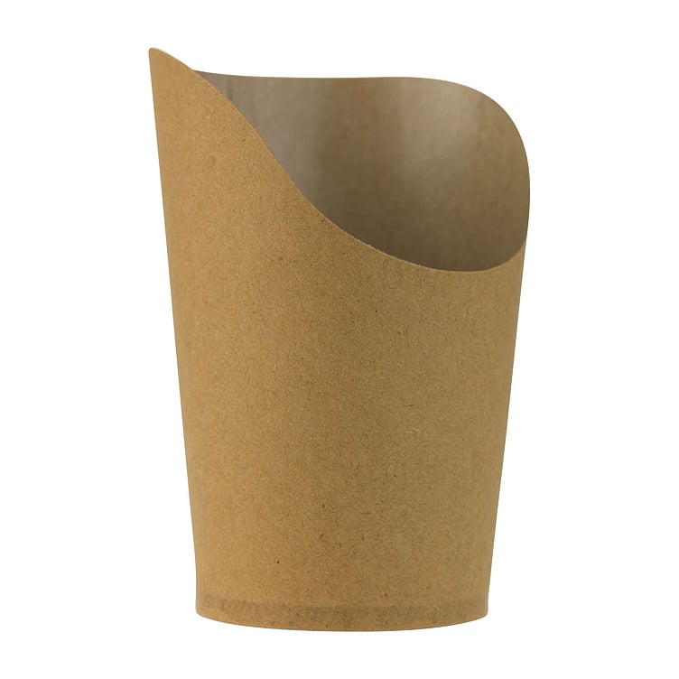 Snack cup kraft ø80/60 h70/110mm  1000stk