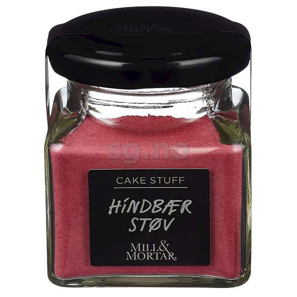 Kakestøv bringebær 45g