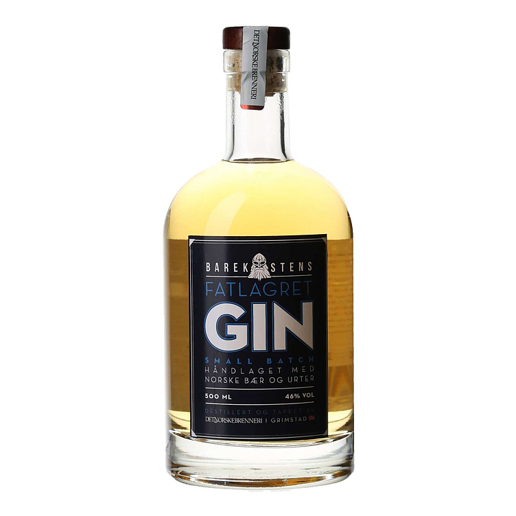 Barekstens gin fatlagret 46% 50cl