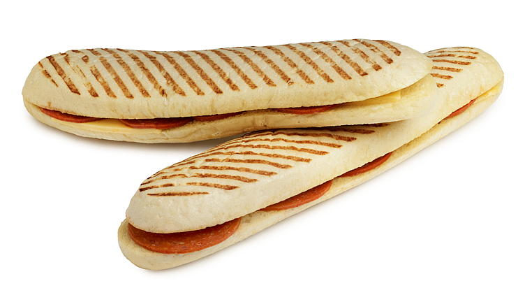 Panini ost og skinke 10x185g