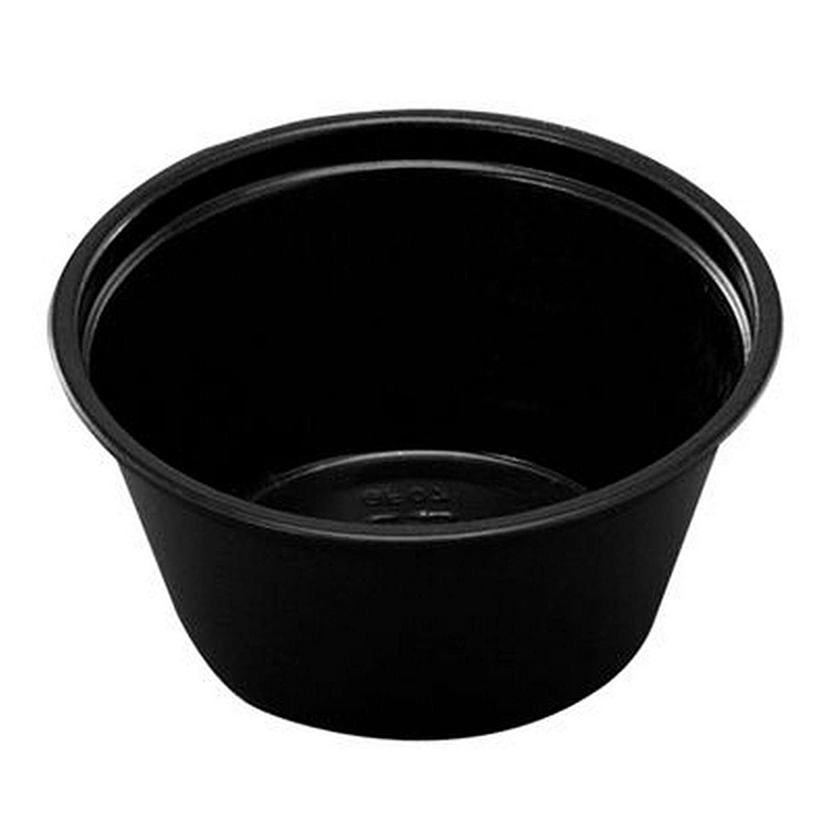 Dressingbeger 60ml sort   10x250stk